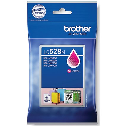 Brother Lc528 Xhy Magenta Ink Cartridge