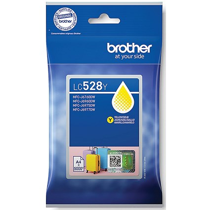 Brother Lc528 Xhy Yellow Ink Cartridge