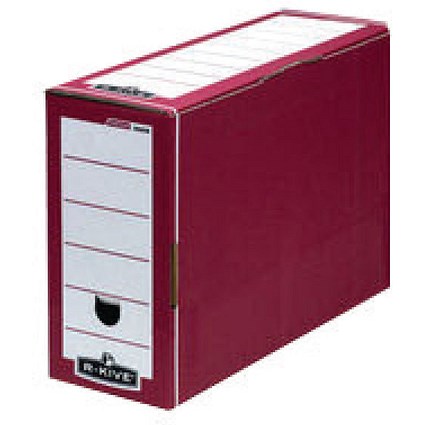 Fellowes Bankers Box Premium Transfer File Red/White (Pack of 10) Fellowes Bankers Box Premium Transfer File Red/White (Pack of 10)