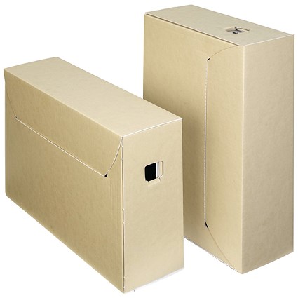 Bankers Box City Box 30+ Years Acid Free Cardboard Transfer Box File Pack of 50