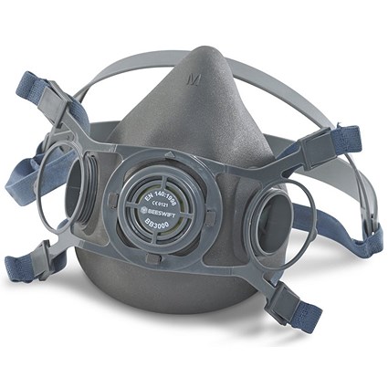Beeswift Twin Filter Mask, Grey, Medium