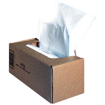 Fellowes Shredder Bags, Capacity 85 Litre, For C-320 C-420 Series, Pack of 50