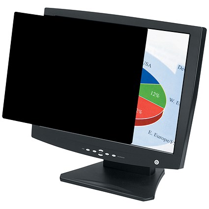 Fellowes Blackout Privacy Filter, 22 inch Widescreen, 16:10