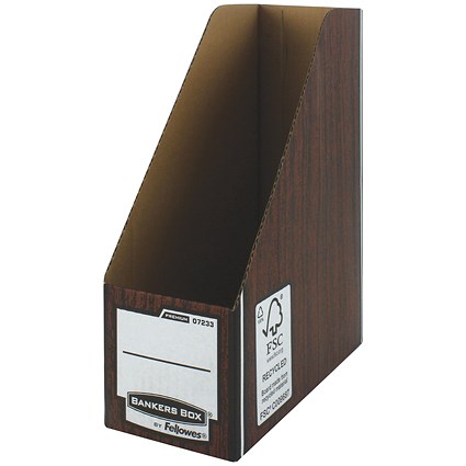 Fellowes Brown Bankers Box Premium Magazine File (Pack of 10)