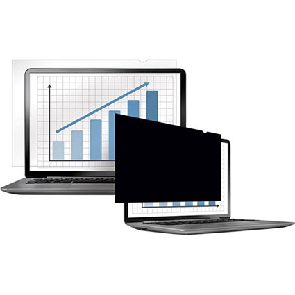 Fellowes Blackout Privacy Filter, 14.0 inch Widescreen, 16:9