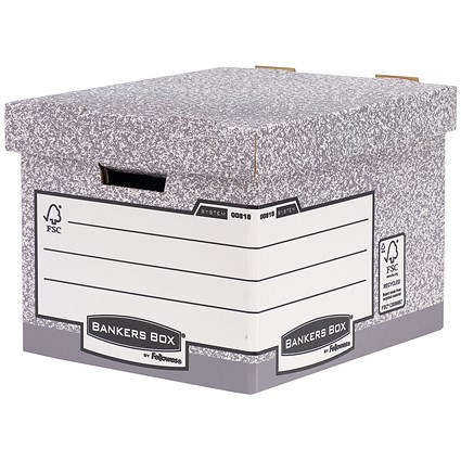 Bankers Box Heavy Duty Boxes, Standard, Pack of 10