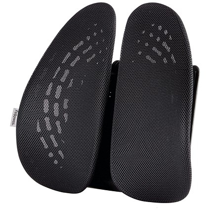 Fellowes Back Angel Back Support Black Fellowes Back Angel Back Support Black