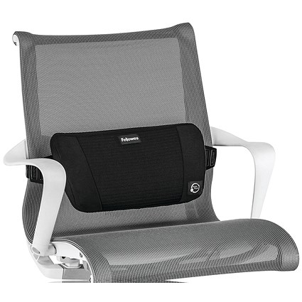 Fellowes I-Spire Series Lumbar Cushion - Black