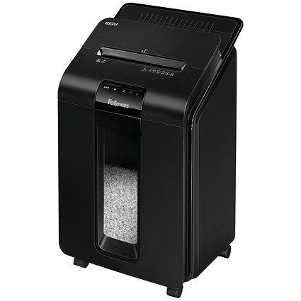Fellowes AutoMax 100M P-4 Mini-Cut Shredder, 23 Litres