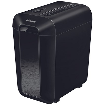 Fellowes Powershred LX65 P-4 Cross-Cut Shredder, 22 Litres