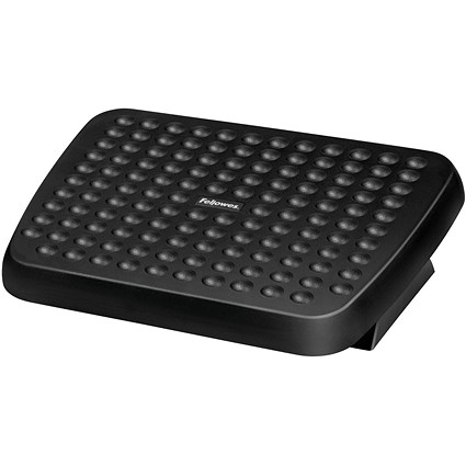 Fellowes Standard Footrest, Adjustable, Black