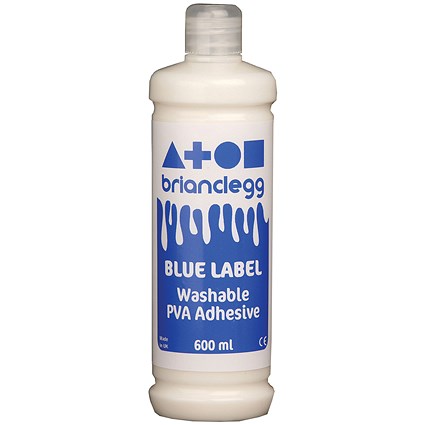 Brian Clegg Blue Label PVA Glue - 600ml