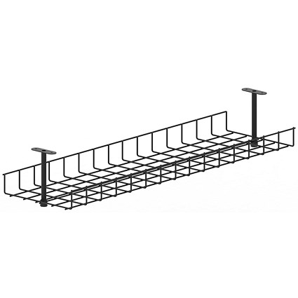 Evolve Plus Cable Management Basket Black Frame