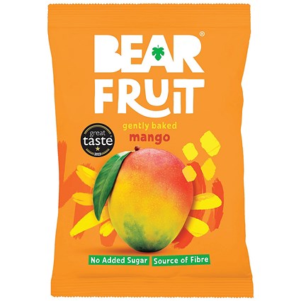 Bear Fruit Baked Mango, 35g, Pack of 14