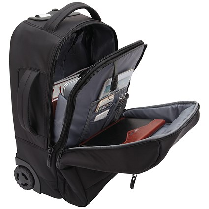 BestLife 15.6 inch Trolley Backpack, Black and Green