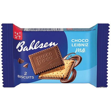 Bahlsen Choco Leibniz Milk Chocolate Biscuits, Pack of 30