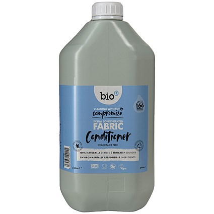 Bio-D Fragrance Free Fabric Conditioner, 5 Litres