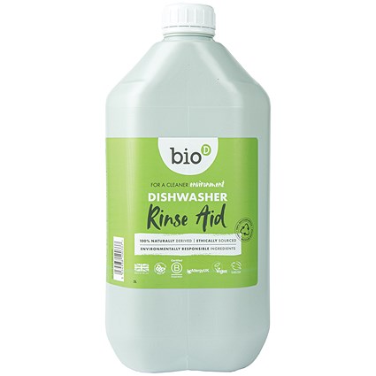 Bio-D Dishwasher Rinse Aid, 5 Litres
