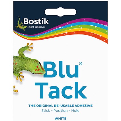 Blu-Tack Handy Pack, 60g, White Blu-Tack Handy Pack, 60g, White