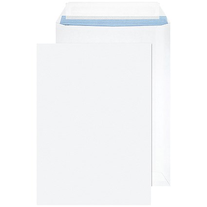 Blake PurelyEveryday C5 White Envelopes, 100gsm, Peel and Seal, Pack of 100 Blake PurelyEveryday C5 White Envelopes, 100gsm, Peel and Seal, Pack of 100