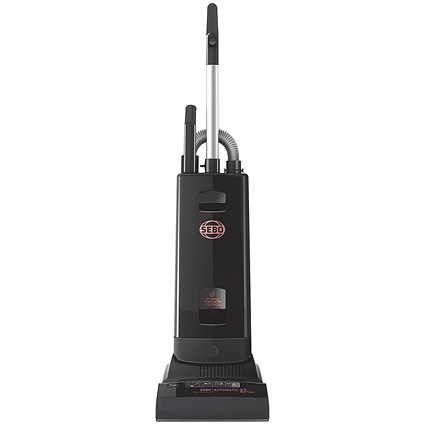 Sebo 890W Automatic X7 Epower Bagged Upright Vacuum Cleaner, Onyx Black