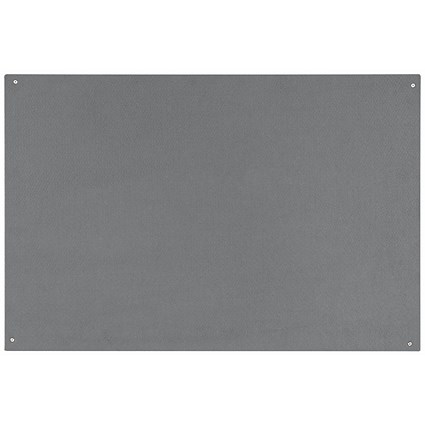 Bi-Office Unframed Noticeboard, 1175x875mm, Grey