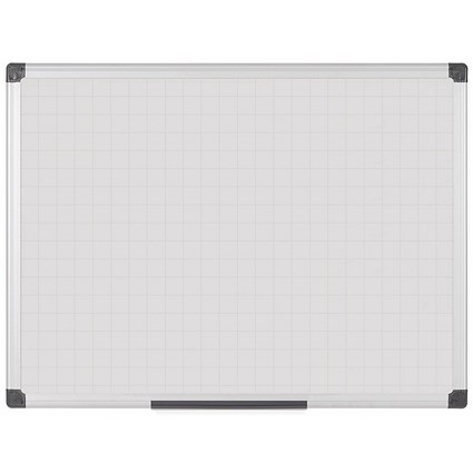 Bi-Office Maya Gridded Magnetic Whiteboard, 2400x1200mm Bi-Office Maya Gridded Magnetic Whiteboard, 2400x1200mm