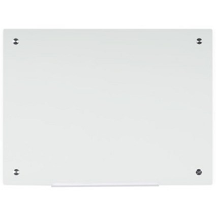 Bi-Office River Magnetic Glass Board, 2400x1200mm, White Bi-Office River Magnetic Glass Board, 2400x1200mm, White