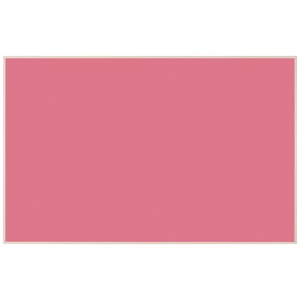 Bi-Office Writing Magnetic Board 1500x1000mm Halo Blush