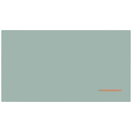 Bi-Office Loop Magnetic Lacquered Steel Surface Frameless board 1800x1000mm Olive Tree