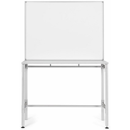 Bi-Office Industrial Desk Magnetic Whiteboard, 1200x900mm Bi-Office Industrial Desk Magnetic Whiteboard, 1200x900mm
