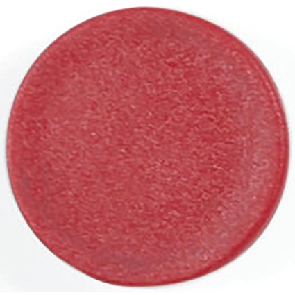 Bi-Office Round Magnets 35mm Red Pack of 10
