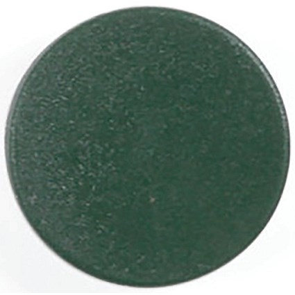 Bi-Office Round Magnets 35mm Green Pack of 10
