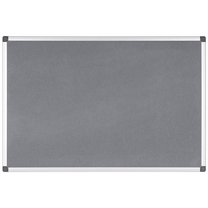Bi-Office New Generation A9 Felt Noticeboard, 1200x1200mm, Grey Bi-Office New Generation A9 Felt Noticeboard, 1200x1200mm, Grey