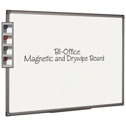 Bi-Office Aluminium Finish Magnetic Board 2400x1200mm