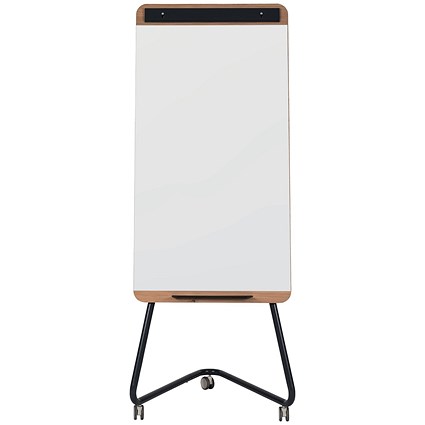 Bi-Office Ace Magnetic Mobile Easel 70x185cm