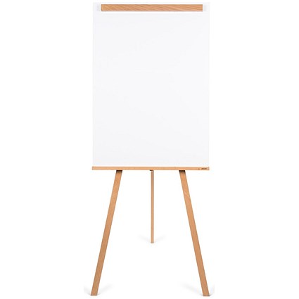 Archyi Angolo Tripod Easel, Lacquered Steel Surface, 75x106cm, Brown