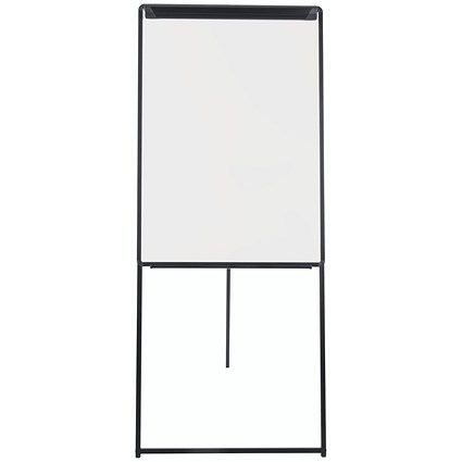 Bi-Office Classic Non-Magnetic Footbar Easel, 70x100cm, Black Bi-Office Classic Non-Magnetic Footbar Easel, 70x100cm, Black