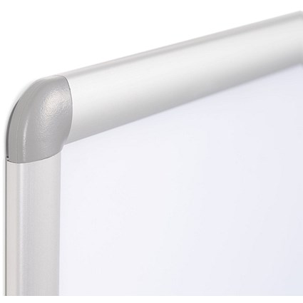 Bi-Office Curled Snap Display Frame, A5, Aluminium Plastic Corners Bi-Office Curled Snap Display Frame, A5, Aluminium Plastic Corners