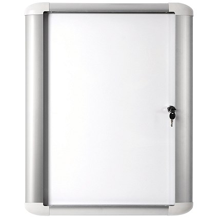 Bi-Office Mastervision Outdoor Magnetic Whiteboard Display Case, 9xA4, Aluminium Frame Bi-Office Mastervision Outdoor Magnetic Whiteboard Display Case, 9xA4, Aluminium Frame