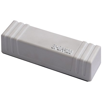 Bi-Office Professional Magnetic Eraser, White Bi-Office Professional Magnetic Eraser, White