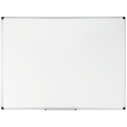 Bi-Office Maya Enamel Magnetic Whiteboard, 1200x900mm Bi-Office Maya Enamel Magnetic Whiteboard, 1200x900mm