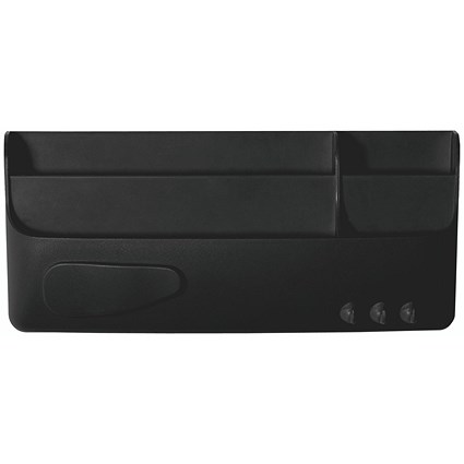 Bi-Office Smart Magnetic Storage Box, Black Bi-Office Smart Magnetic Storage Box, Black