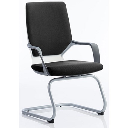 Zenon Fabric Visitor Chair - Black
