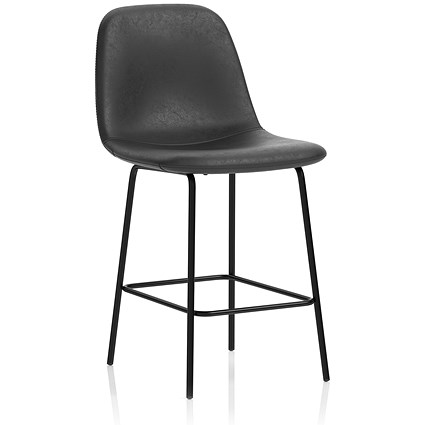 Charford Bistro High Stool - Inky Black