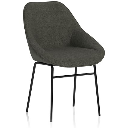 Hepscott Bistro Stool - Charcoal
