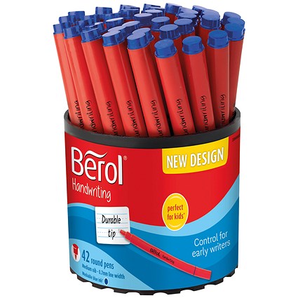 Berol Handwriting Pen Blue (Pack of 42) Berol Handwriting Pen Blue (Pack of 42)