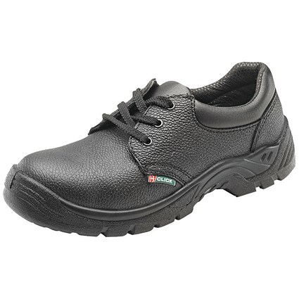 Dual Density PU Steel Mid Sole Shoes, Black, 5