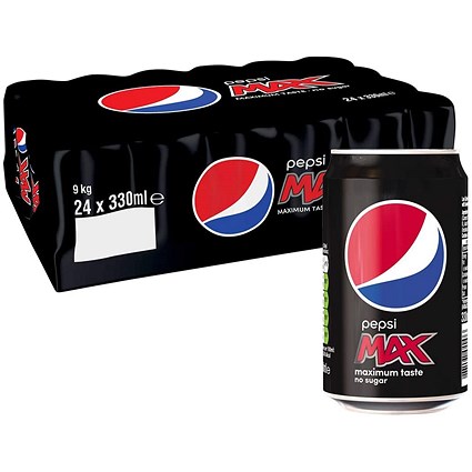 Pepsi Max, 24x330ml Cans