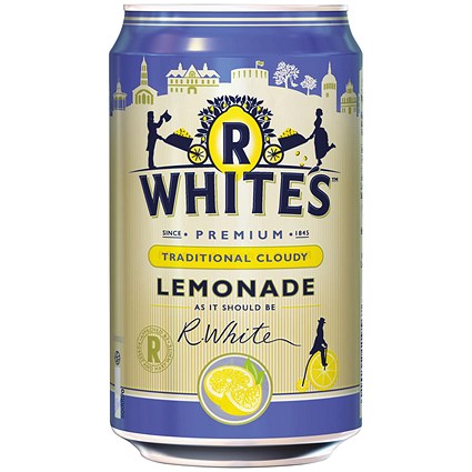 Britvic R Whites Cloudy Lemonade 330ml (Pack of 24) 0402122